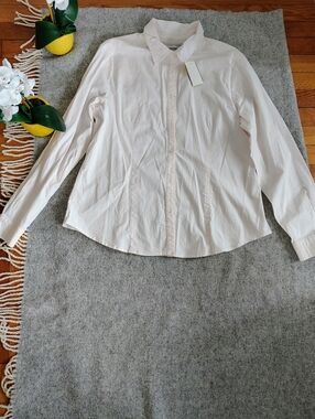 Valerie Stevens Pale Pink Button-Front Shirt